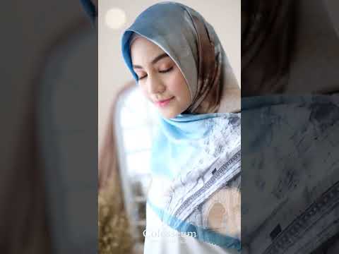 Wanita Cantik Hijab motif Colosseum Roma #muslimah #scarf #hijab #colosseum #italy