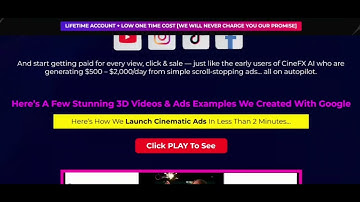 Create 3D Cinematic Videos with Just ONE Click!? 😱 CineFX AI Explained!”