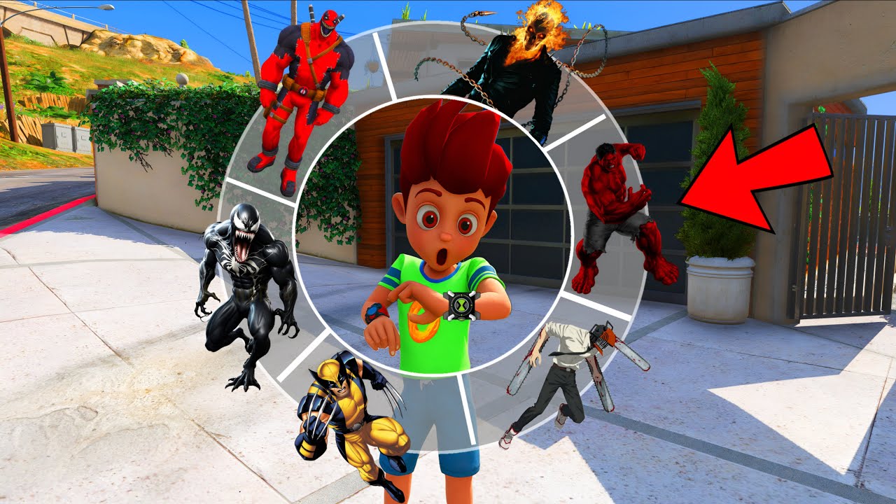 Kicko Playing As A Every Horror Superhero In Gta 5 | Gta 5 Gameplay