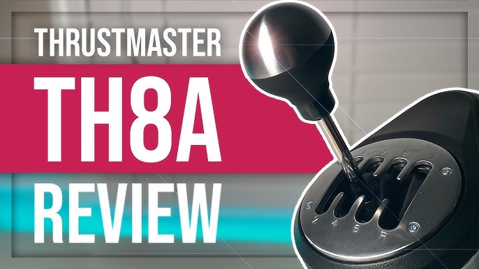 The Thrustmaster TH8A shifter will accompany us on Farming