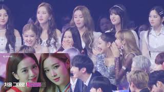 Blackpinkmomolandwannaone Reaction Kiss Me jisooros mma2018