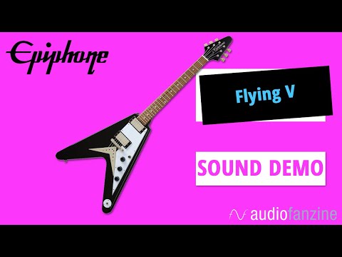 Epiphone Flying V : du rock'n'roll entre les mains ? (Sound demo)