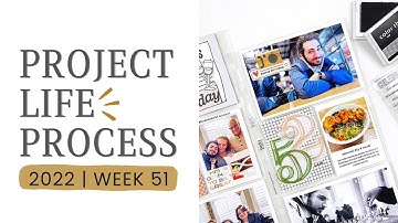 Project Life Layout Week 51 | DT Studio Calico You