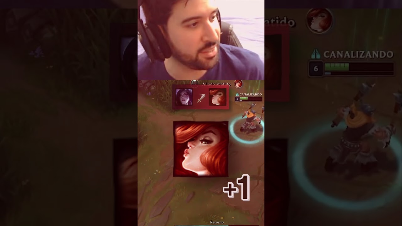 Carreguei com o AD morrendo 20 vezes! #leagueoflegends #wildrift #shorts