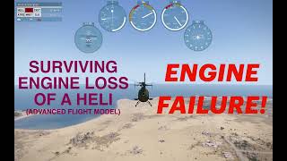 Helicopter autorotation in Arma3's Advanced Flight Model (AFM)