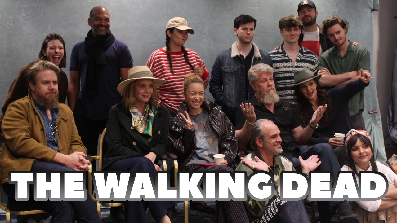 Sarah Wayne Callies, Chandler Riggs & the cast of The Walking Dead meet their fans in Paris