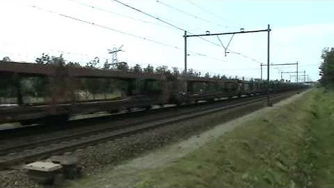 Freight Train spot at Blerick, the Netherlands 11-7-2009!