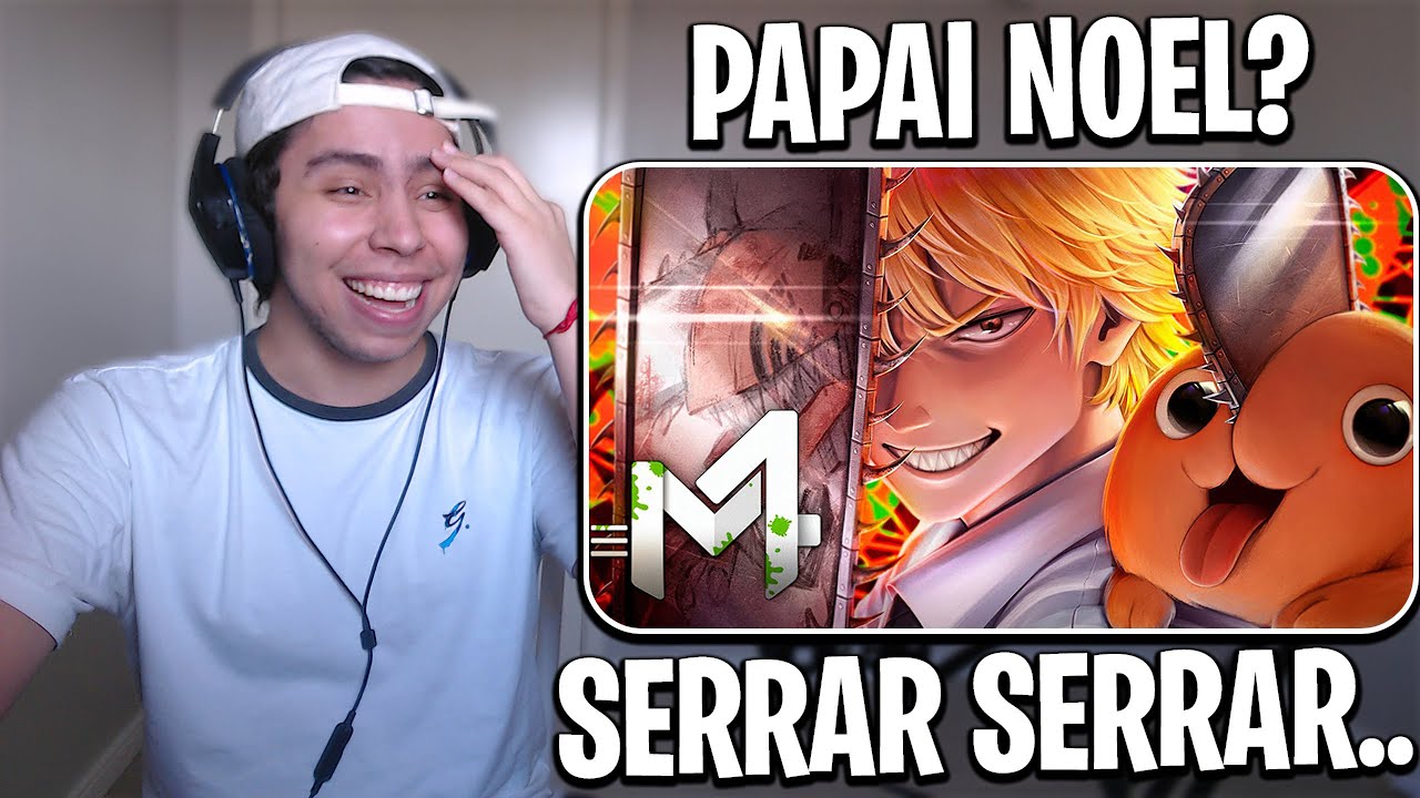 Chainsaw Man react - Rap Denji - Demônio da Motosserra 