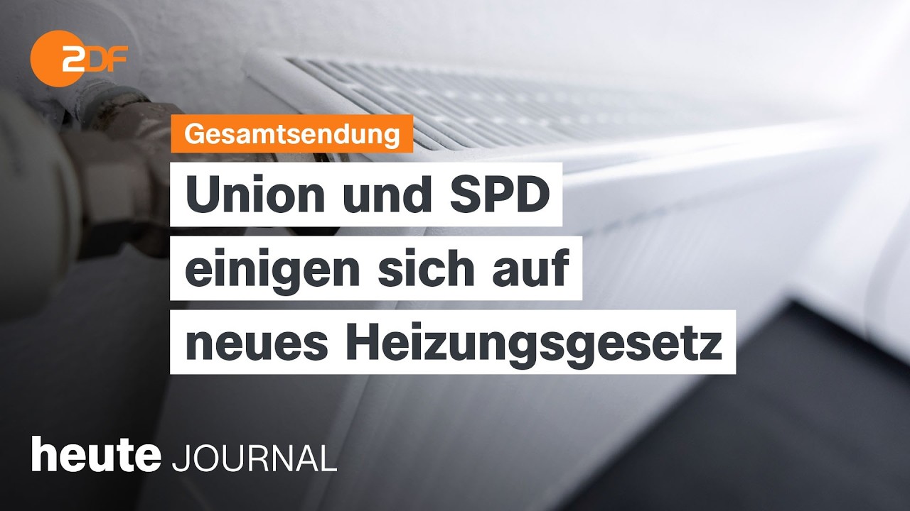 heute journal vom 24.02.2026 Heizungsgesetz-Reform, neuer Bischofskonferenz-Vorsitz, Ukraine-Krieg
