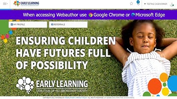 Webauthor Training