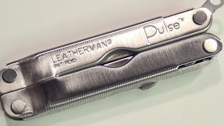 【レザーマン マルチツール】12 パルス Leatherman PULSE 折り畳み 多機能 十徳ナイフ アウトドア サバイバル EDC Multitool 特殊工具 プライヤー 機能数 16 ブラゼ
