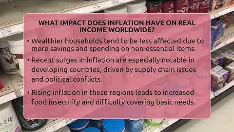 What Impact Does Inflation Have On Real Income Worldwide? - Inflation Insight Channel