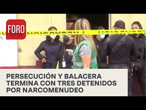 Detienen a tres personas en la colonia Morelos tras persecución y balacera - Las Noticias