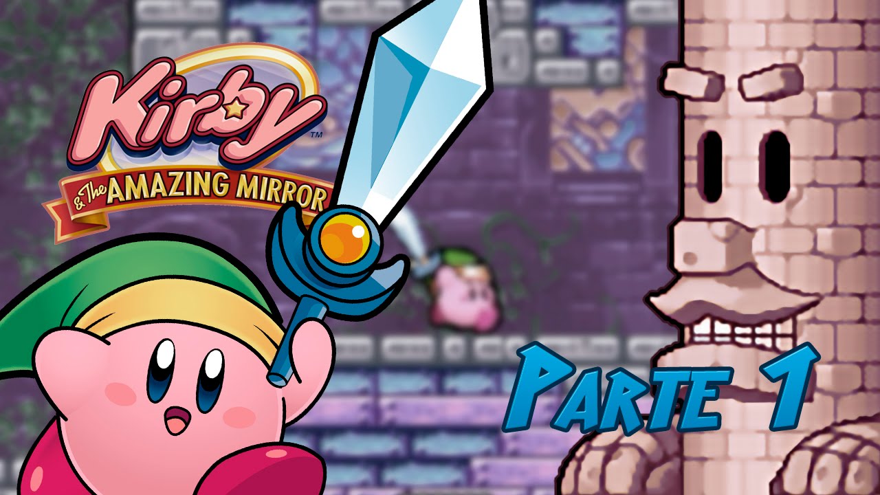 Kirby & the Amazing Mirror - Guia 100% [Parte 1] el mapa - YouTube