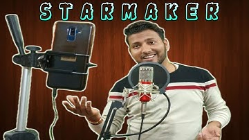 BM 800 Condenser Microphone Setup For Starmaker Singers 🤘🎶 | Starmaker App | Starmaker | Star Maker