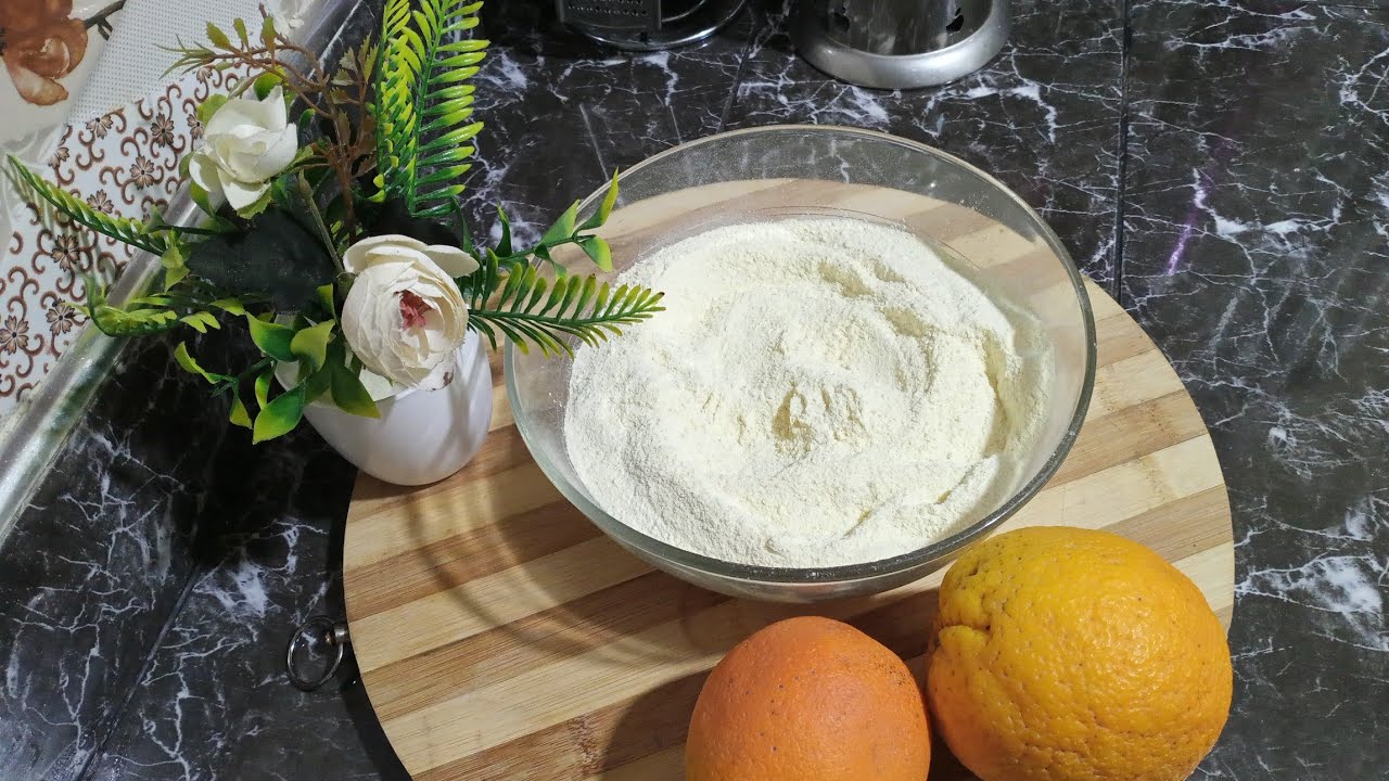 أسهل طريقة لتحضير سنيدة حامضة في البيت او بالبرتقال🍋🍋🍊🍊