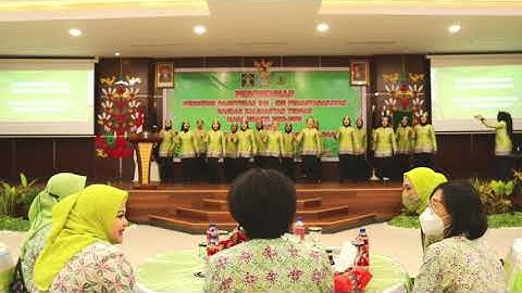 "Mars PIPAS" dan Lagu Daerah Kalteng "Isen Mulang" yang Dinyayikan Oleh Paduan Suara PIPAS Kalteng