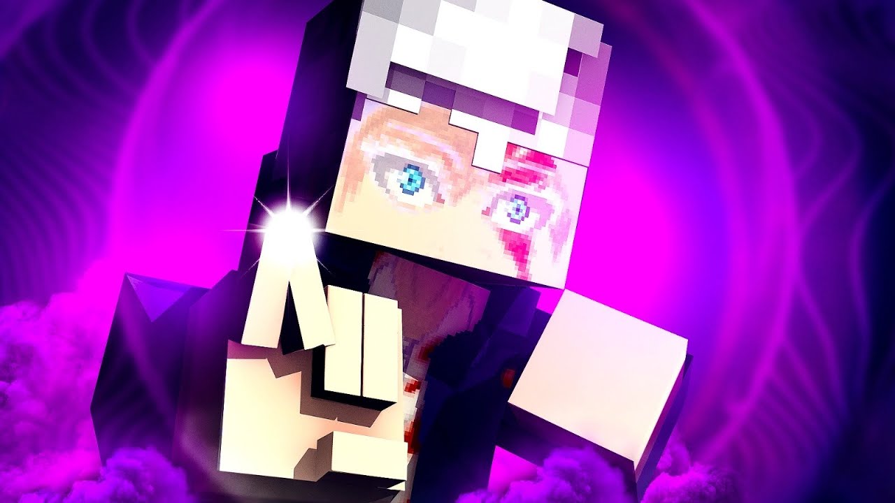 Consegui O NOVO RAIO ROXO do GOJO no JUJUTSU KAISEN no Minecraft  !! ‹ Ine ›