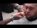 Epic Haircut and Beard Transformation / Beard Trim at Barbershop