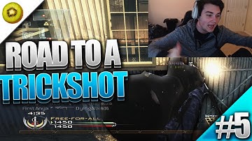 ROAD TO A TRICKSHOT #5 - WALLBANG MW2 HITMARKER!!