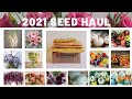 MASSIVE $476 SEED HAUL 2021: Vegetables & Cutflowers | Bakercreek, Johnny's, MIGardener, & More!