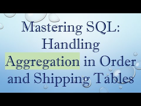 Mastering SQL: Handling