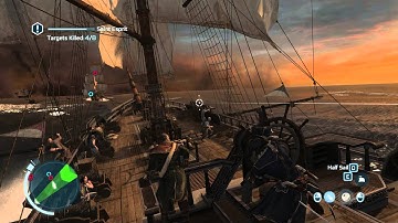 AC3 - Sequence 11 - Battle Of The Chesapeake (great battle w/ awesome visuals!)