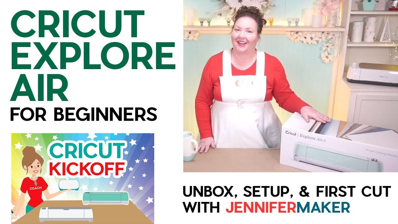 Cricut Explore Air 2 for Beginners: Unbox, Setup, & First Cut