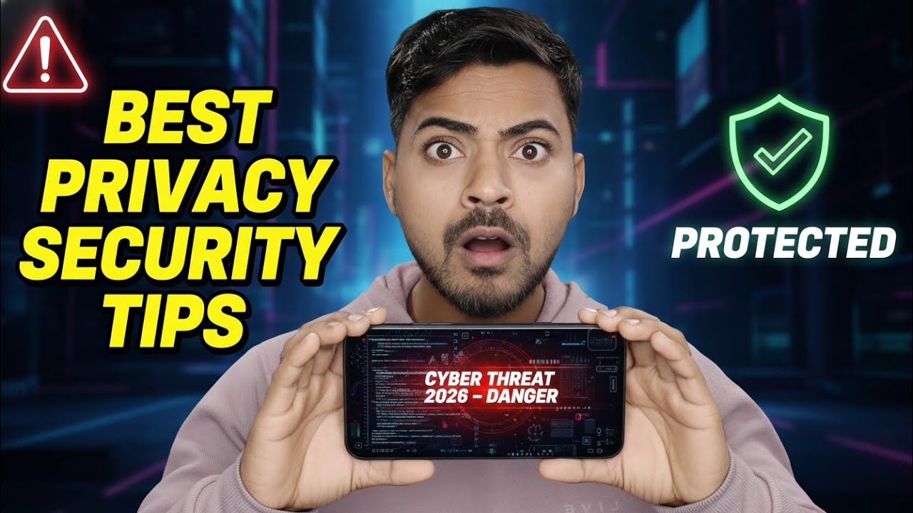 How to Secure Your Smartphone 🔒 | Mobile Security Tips & Privacy Protection 