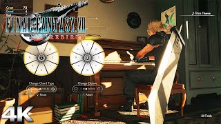 Final Fantasy 7 Rebirth - Playing Tifa's Theme On Piano And Exploring Tifa's House