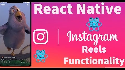 Instagram Reels Functionality in React Native || How to play video React Native ||  By Gulsher Khan