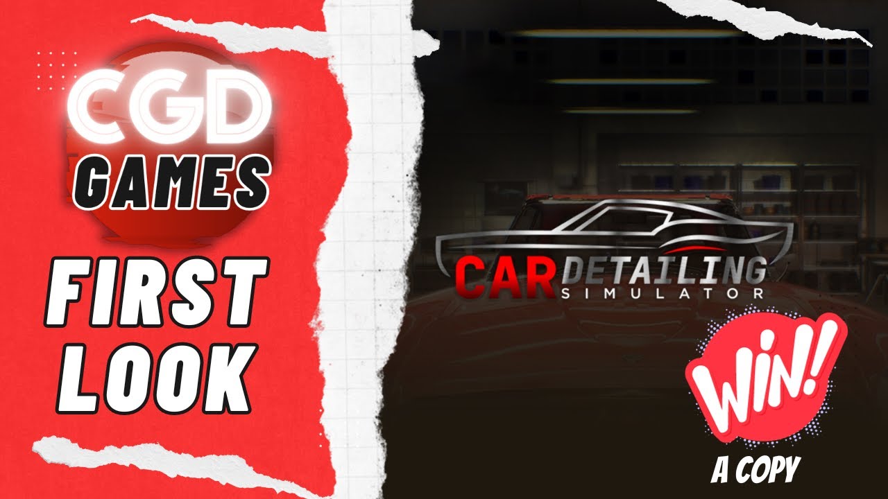 First Look Car Detailing Simulator Xbox Series X 