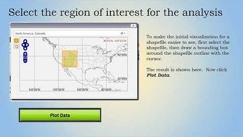 Giovanni Analysis Options Tutorial 1 - Time-Averaged Maps