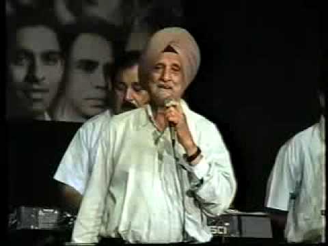 S Ajeet Singh sings yeh ratein ye mausam..at sange...