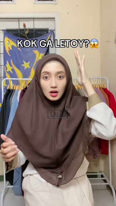 KOK GAK LETOY?! 😱 jelas dong!!! Jelas dong jilbab sebuool instan gitu loh 😎 order jilbab cek komen