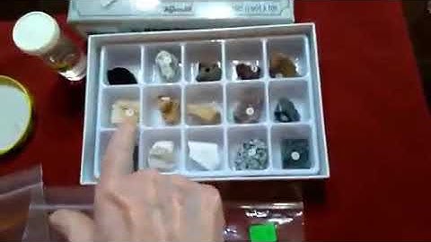 Sedimentary Rocks lab materials