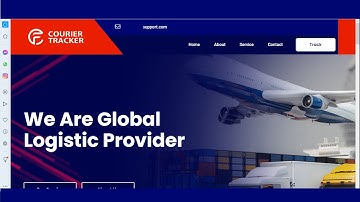 How to create courier tracking website PHP and HTML courier script