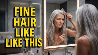Stop Styling Your Fine Hair Like This After 60 — 5 Secrets for Instantly Fuller Volume