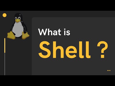 What is Shell? | Linux | Shell Program | Terminal