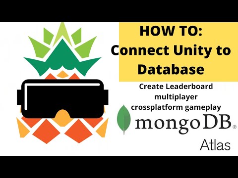 How to: Connect your Unity game to Database, MongoDB Atlas, leader board, multiplayer cross platform