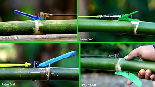 4 Inventions Unique Bamboo Slingshot For Defense