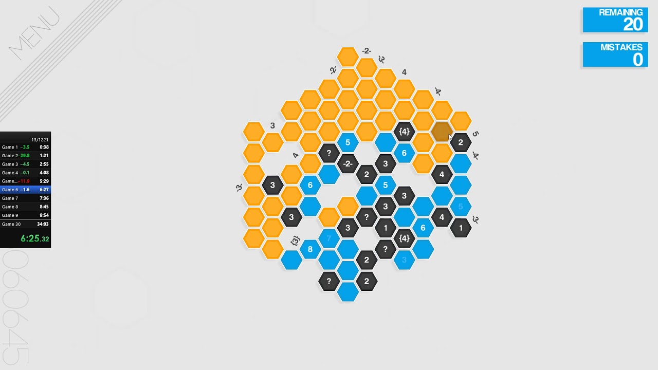 [WR] Hexcells Infinite 15-Infinite Levels in 