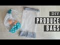 DIY Reusable Produce Bags