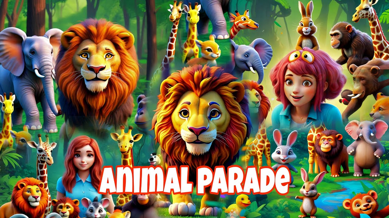 || Animal parade || Kids Entertainment Channel ||