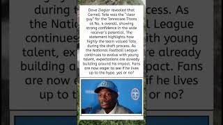 Titans Target Carnell Tate As Top