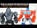 Transformers Rise of the Beasts Beast Weaponizers Optimus Prime and Primal Arrowstripe Chain Claw