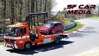 Carfreitag 2019 Nürburgring Anfahrt, Stau und Action 19.04.2019