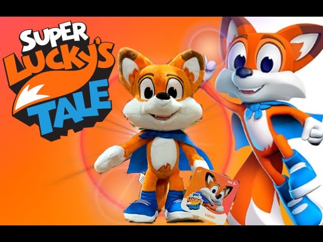 Playful Studios Super Lucky S Tale Lucky Plush Unboxing Youtube