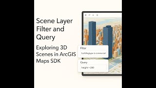 Scene Layer Filter and Query -- part 3 - دروس ومشاريع برمجية