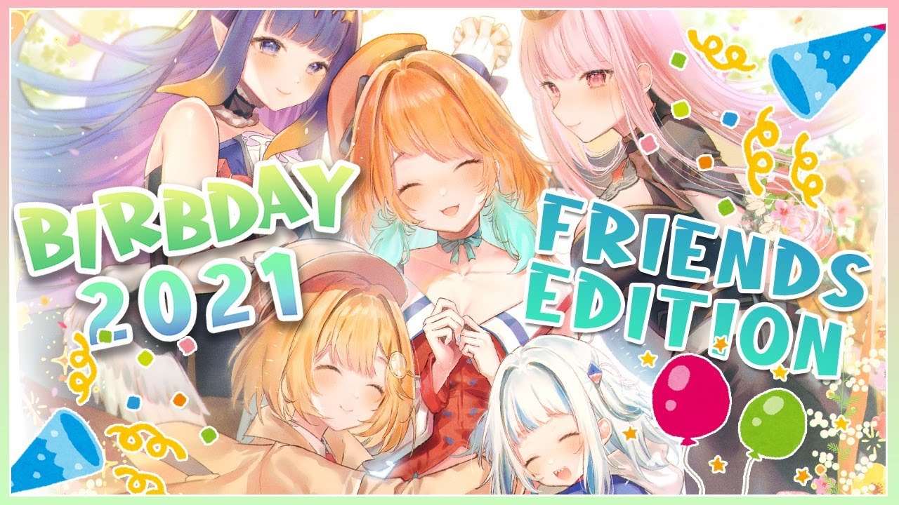 【BIRBDAY COLLAB】Jackbox Partygames with the girls!!! #KiaraBirbday2021